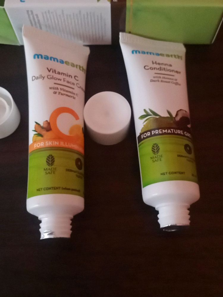 Mamaarth Face Cream & Hair Conditioner Combo...