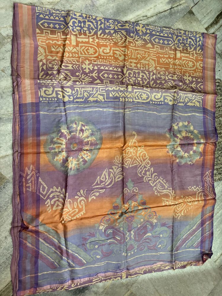 Pure Silk Batik Saree