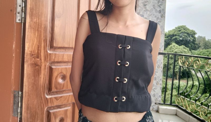 Crop Padded Top