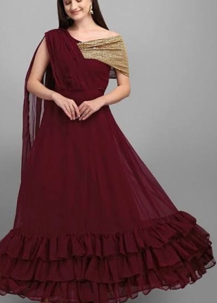 very stylish gown