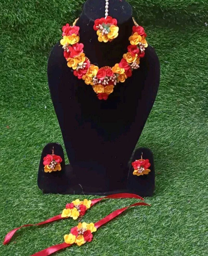 Combo Haldi Flower Sets