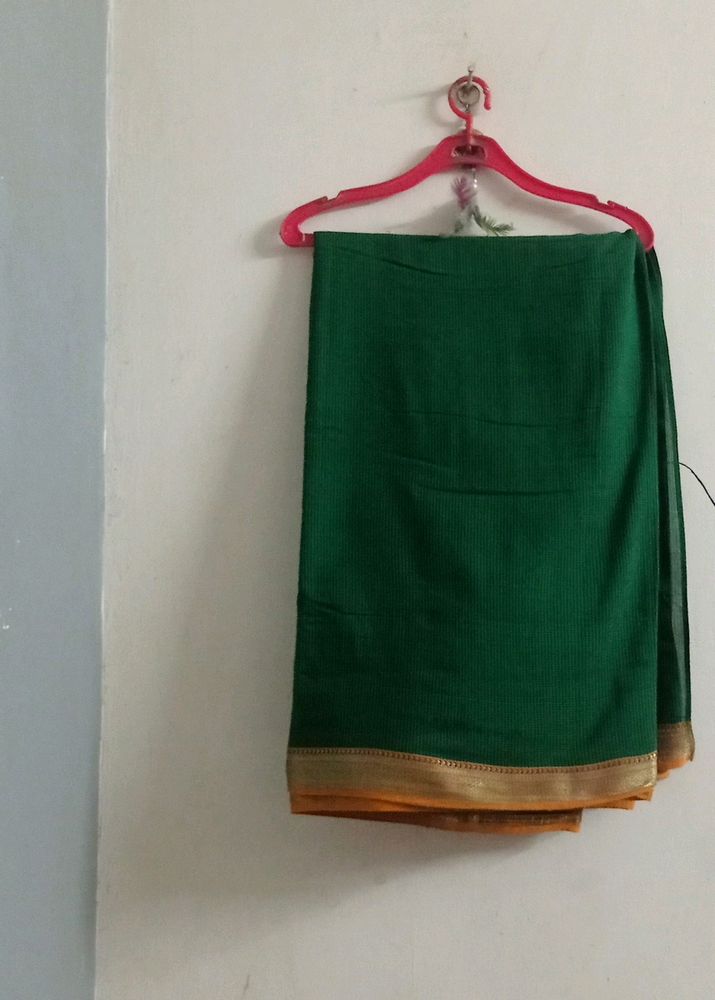 Green Saree