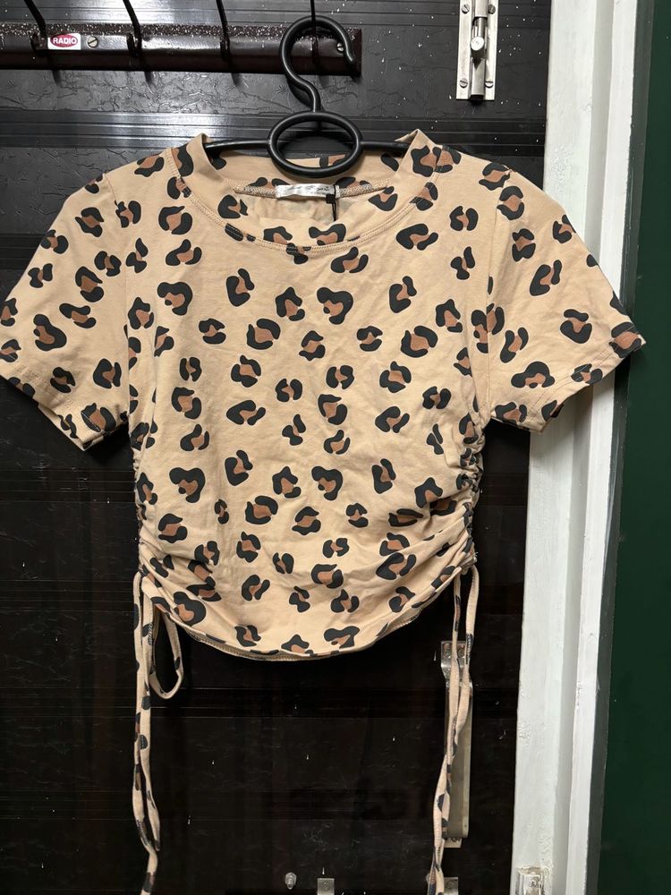 Brand New Animal Print Top