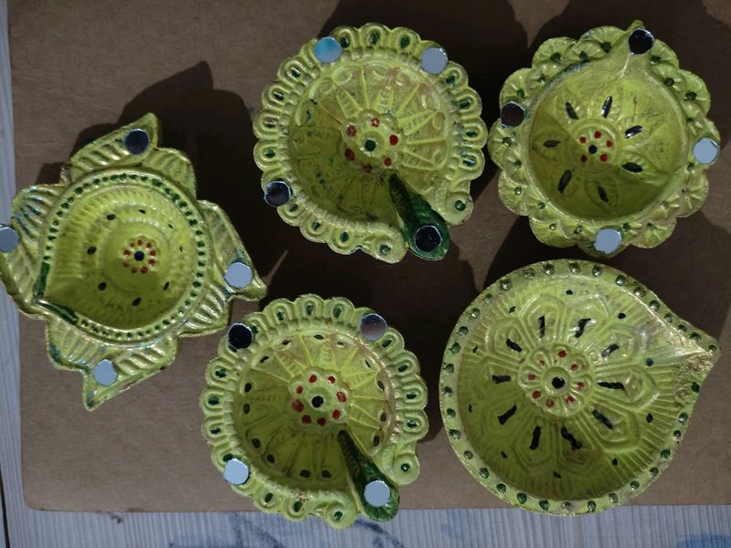 Homemade Diyas