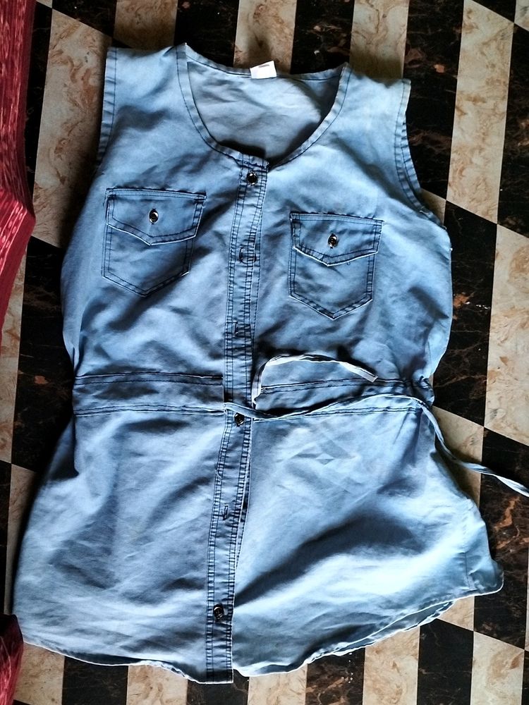 Denim Top For Women