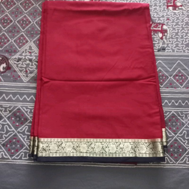 Silk Saree With Border