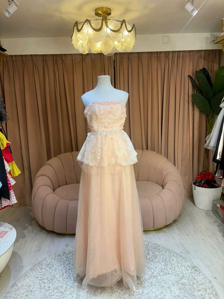 Peach Gown