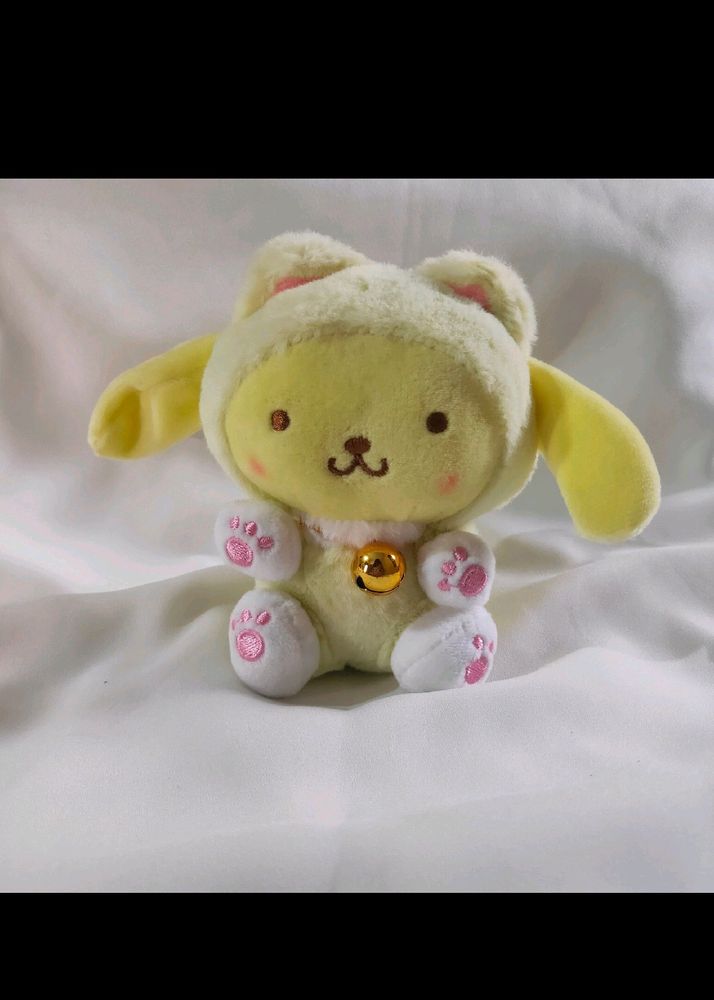 Pompompurin Keychain [can be used as bag charm]