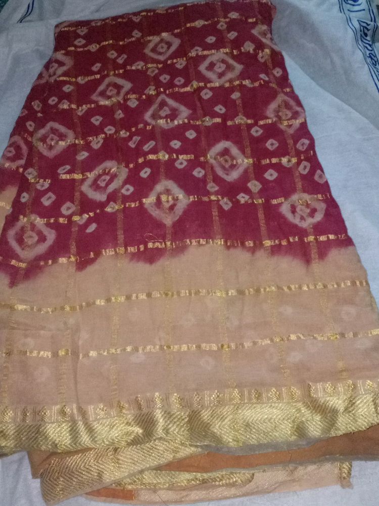 Bandhani Print Saree