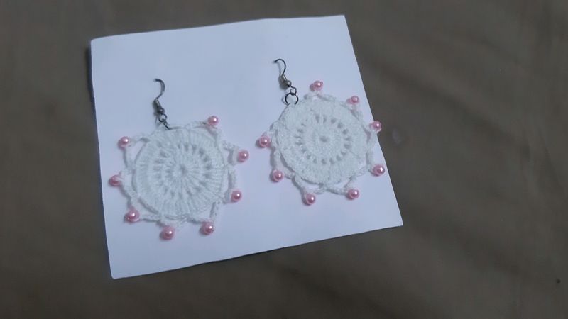 Crochet Spin Earrings