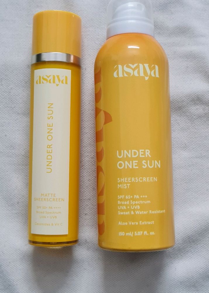 Mist And Gel Sunscreen Combo