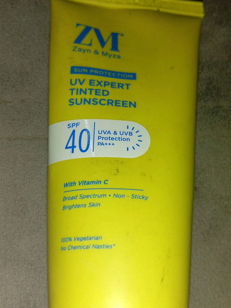 Zm Uv ExPERT TINTED SUNSCREEN