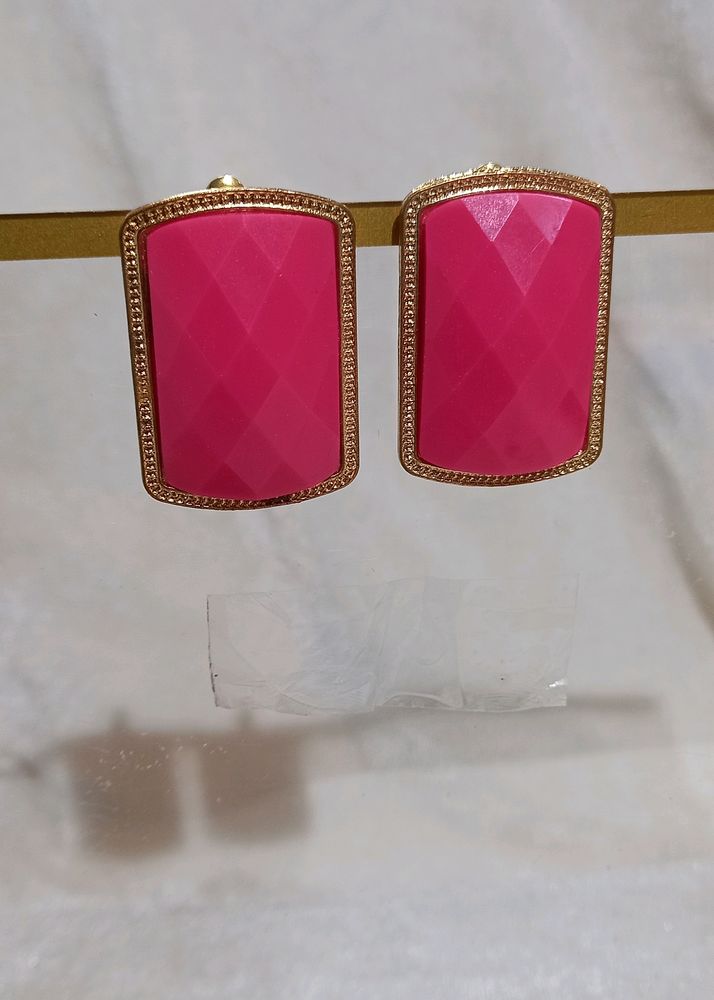 Pink Earrings