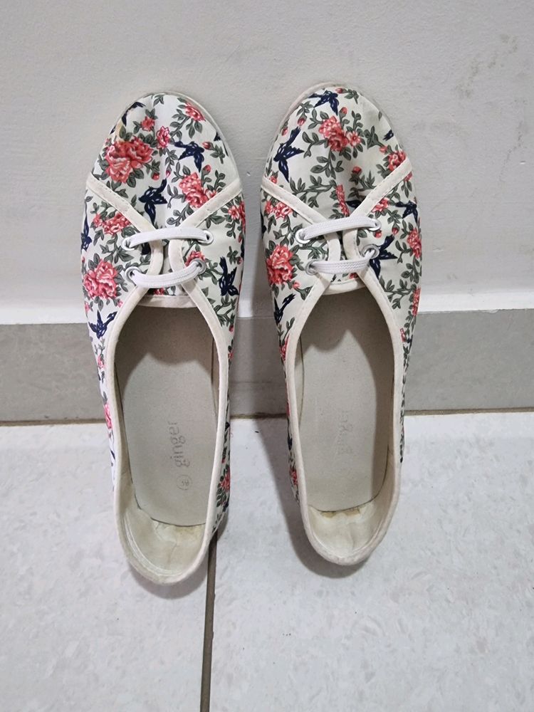 Floral Balle Shoes - Ginger Brand