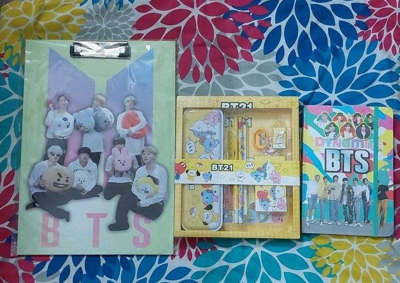 BTS Aesthetic Stationary Set