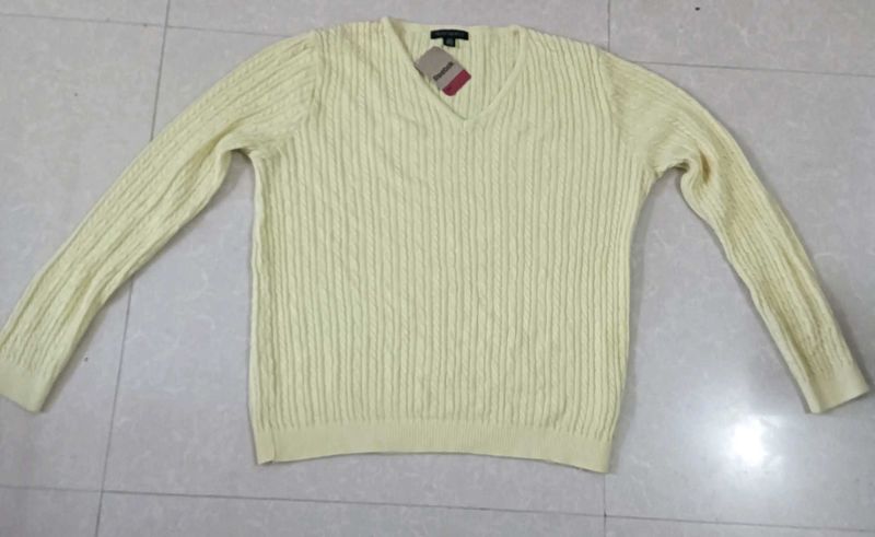 Light Yellow Sweater