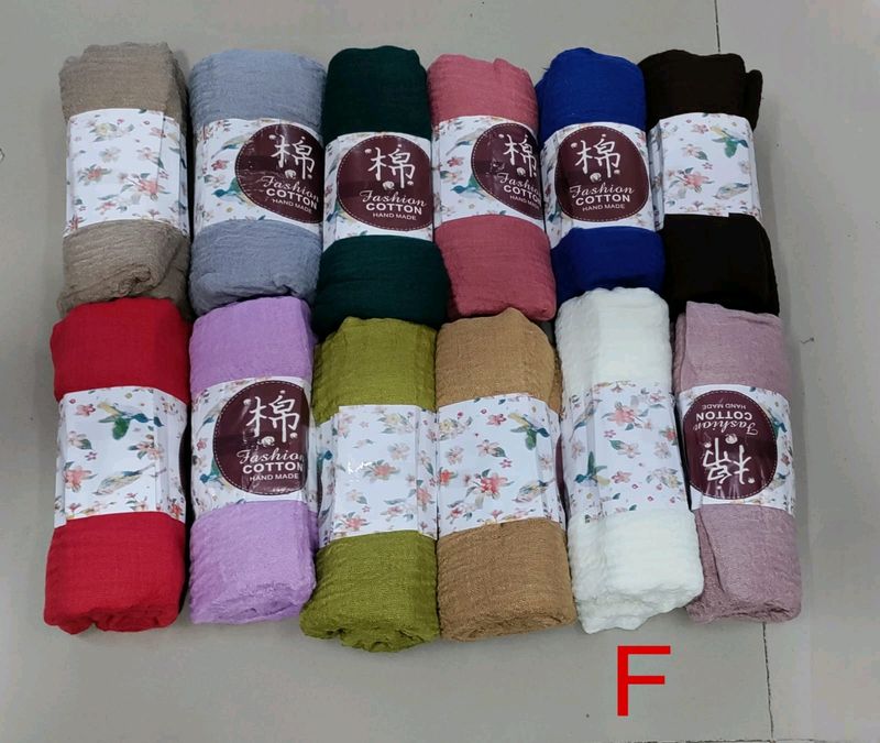 Crincle Cotton Hijab