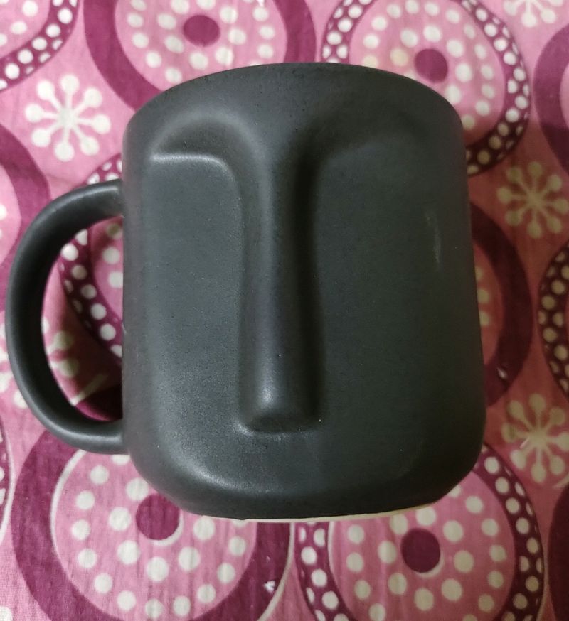 New Face Shaped Ceramic Cup