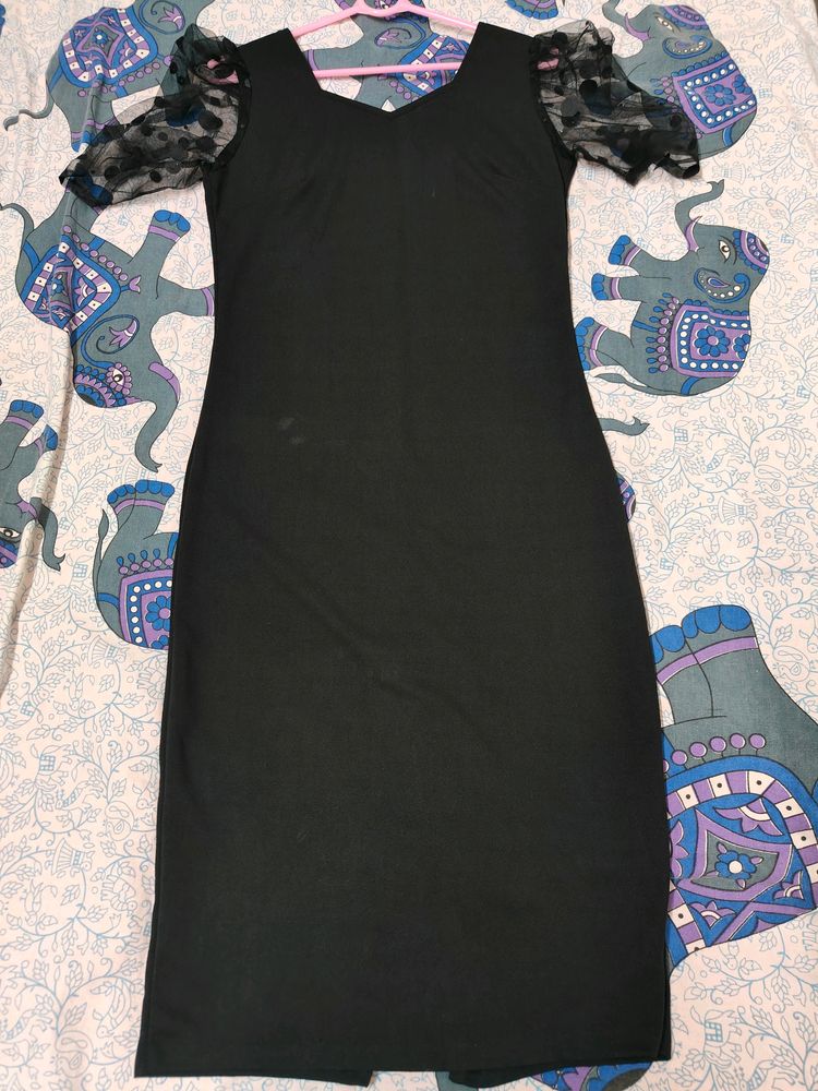 Black New Bodycon Dress