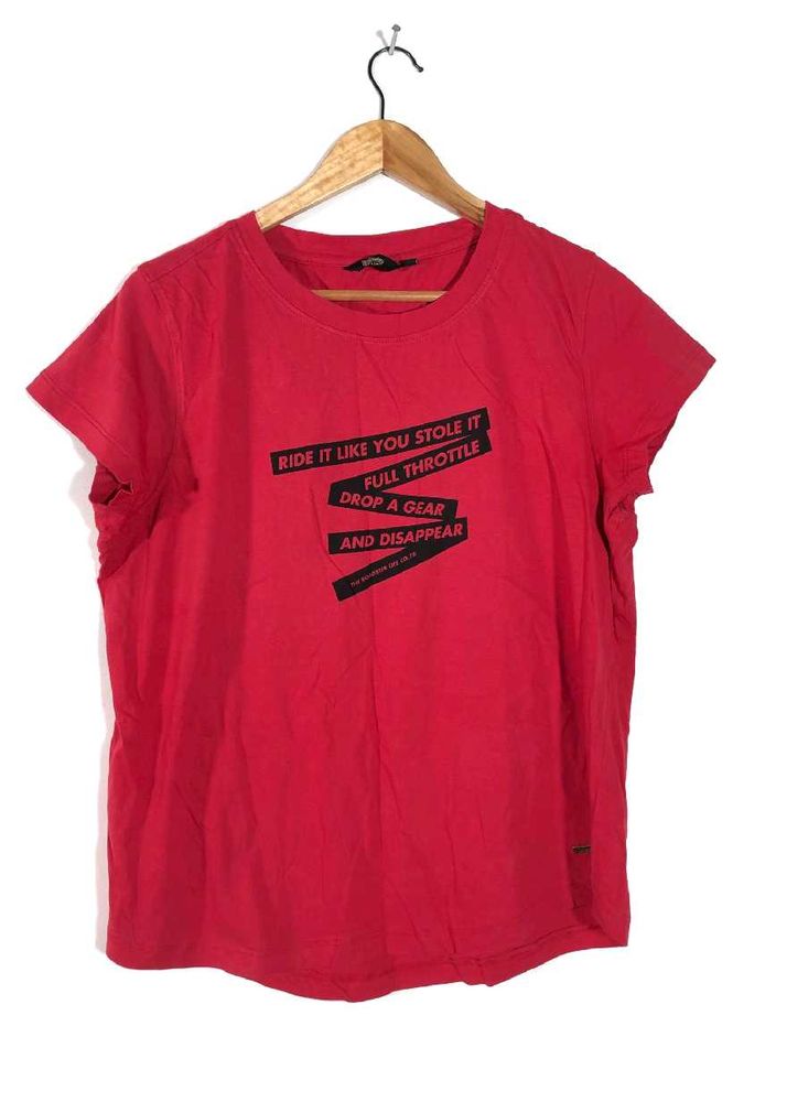 Casual Roadster Red T-shirt Womens