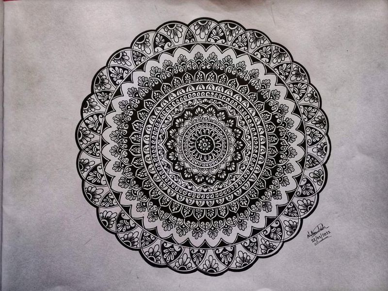 Mandala Art Work