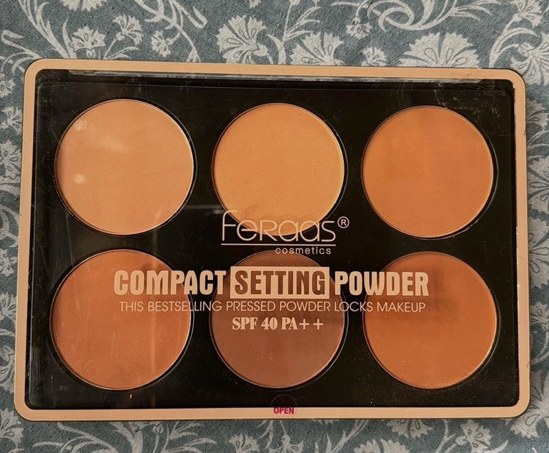 Feraas Cosmetics Compact Setting Powder SPF 40PA++