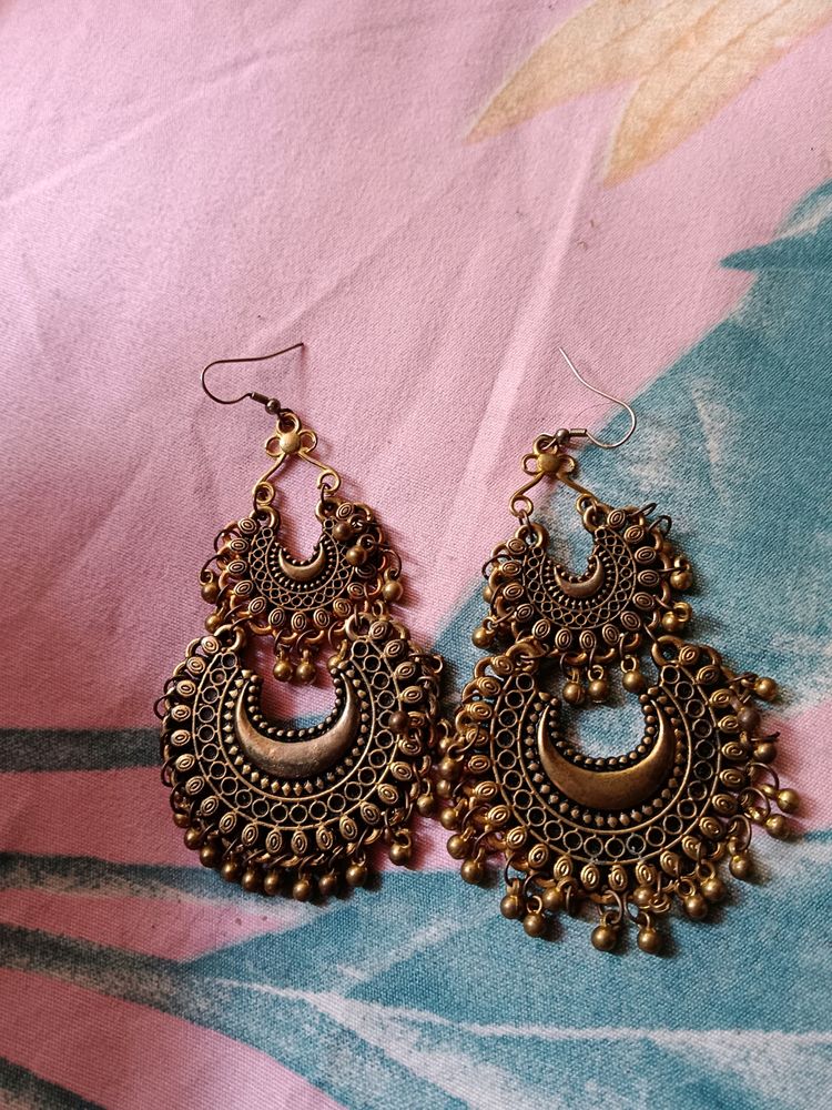 Oxidised Earrings