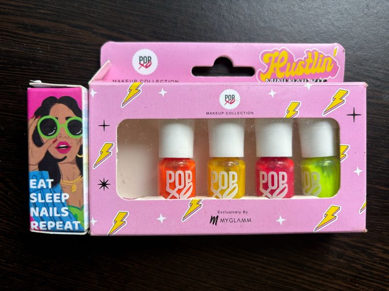 Elitty And PopXo Nail polish Combo Pack