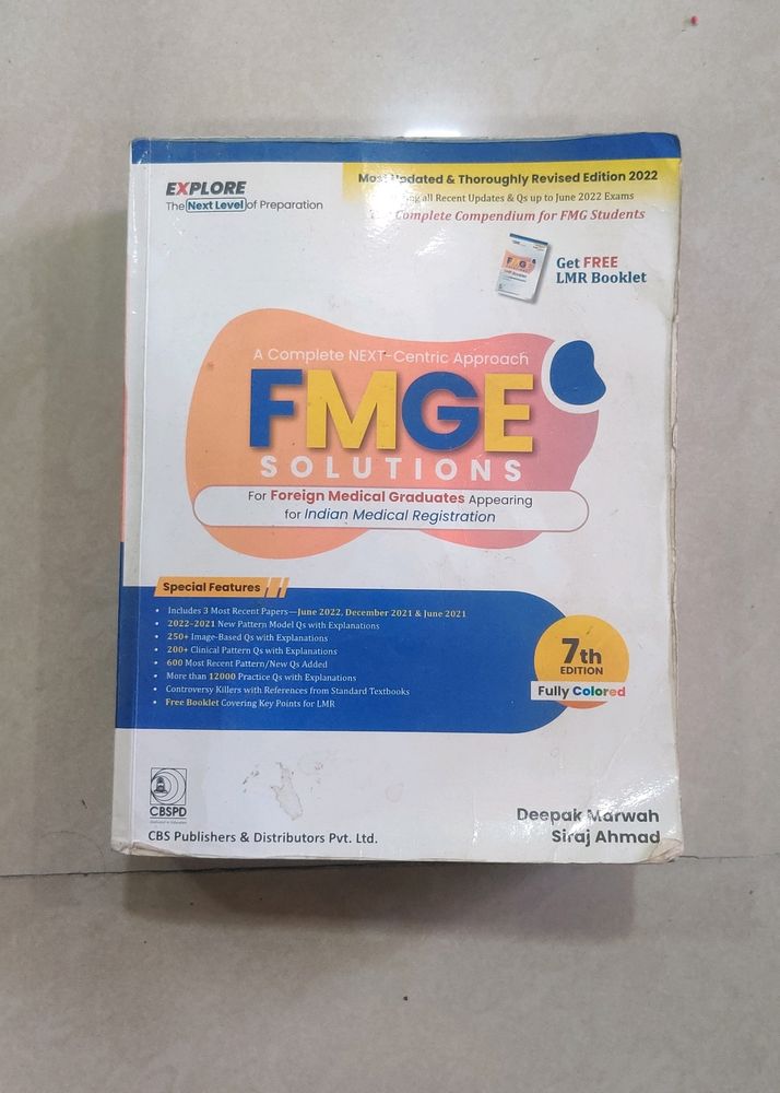 FMGE Solutions 7th Edition