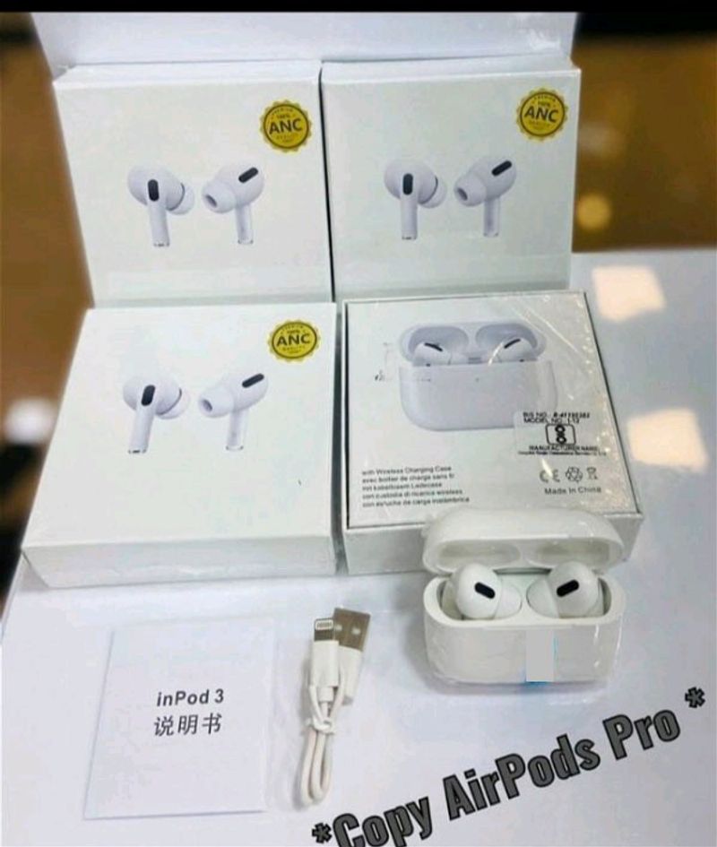 Airpods Pro (Copy) With Refurbished Case Free