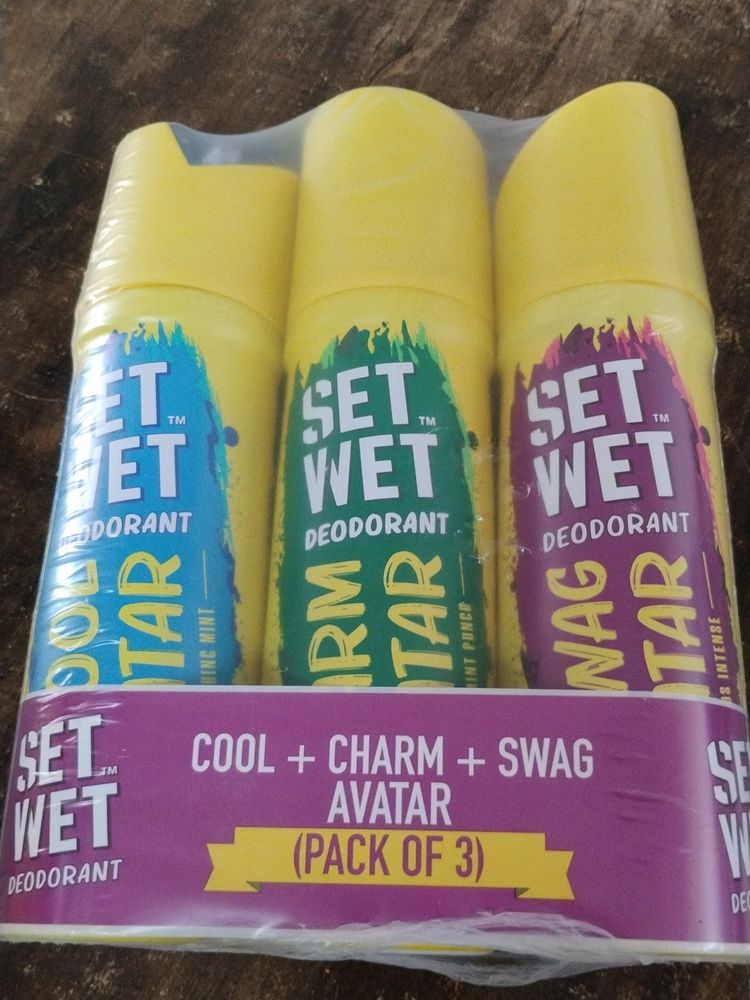 Combo 3 Setwet Deodorant In 1 Pack