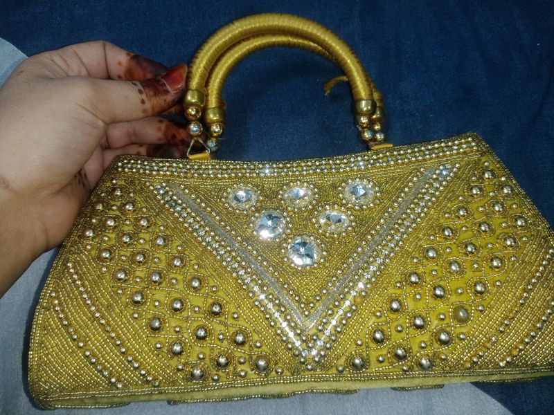 Women Clutch Bridal Fancy Purse