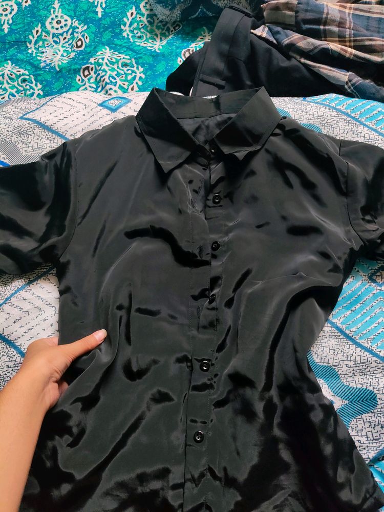 Silky Shirt 🖤