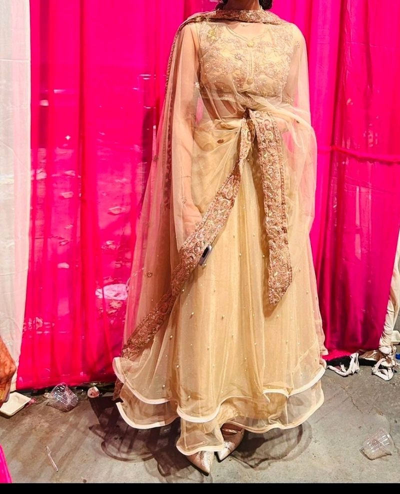 Golden Wedding Lehenga