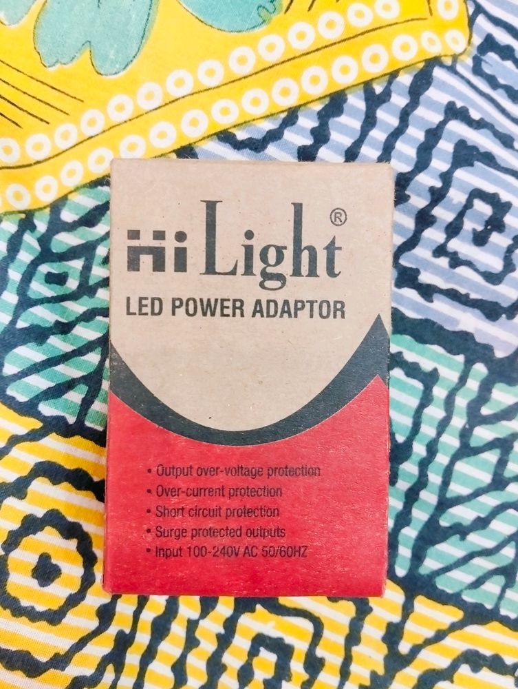 HiLight 12v 1.5amp Adaptor For Leds Setupbox Etc