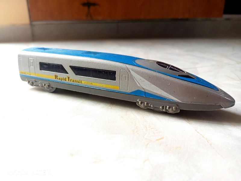 New Metal Diecast Pullback Bullet Train