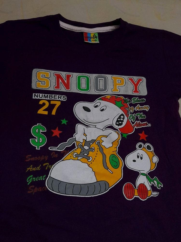 SNOOPY Boy's Tshirt