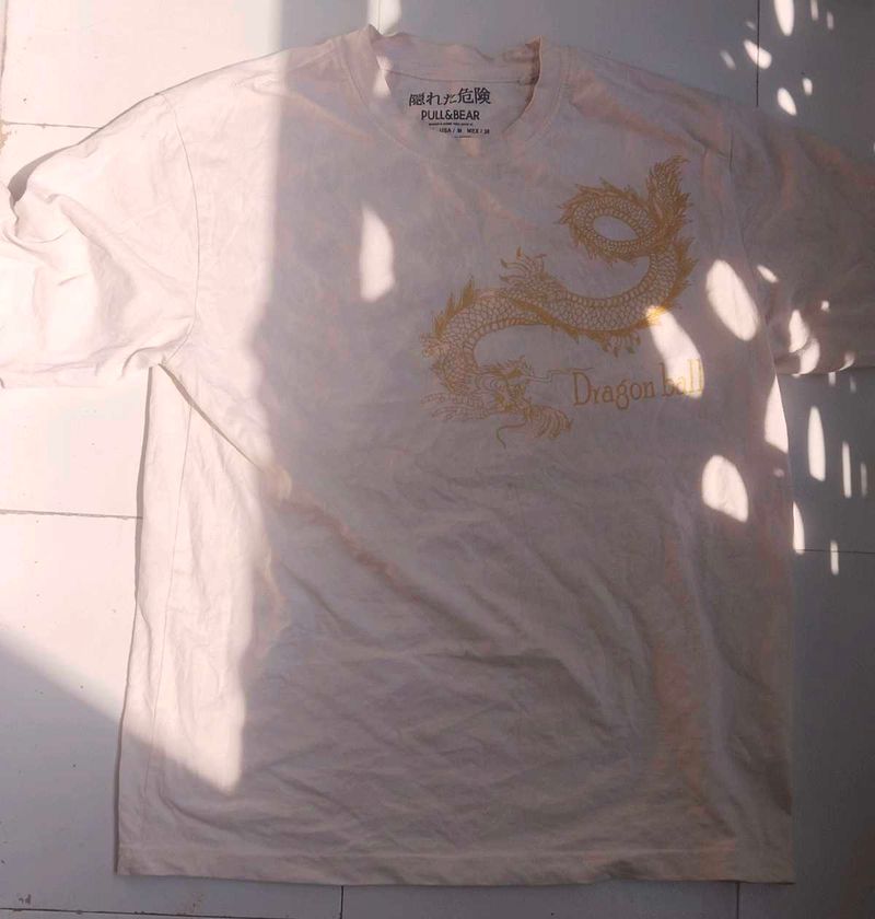 Pull&bear Anime back print tshirt