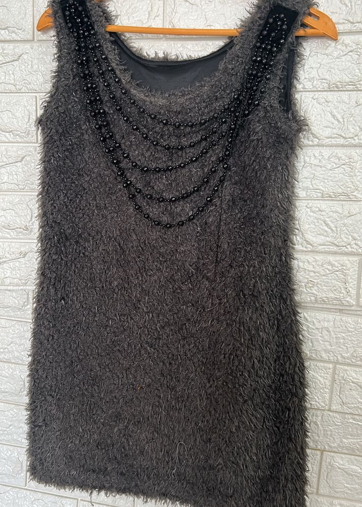 Fur Tunic Dress