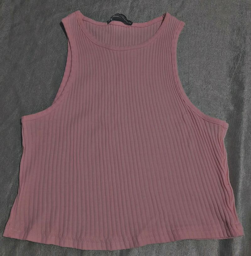 Baby Pink Tank Top ~ ZARA