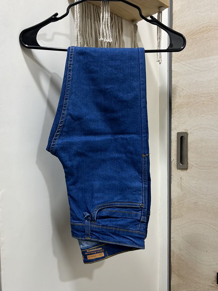 ROADSTER Denim Blue Straight Fit Jeans