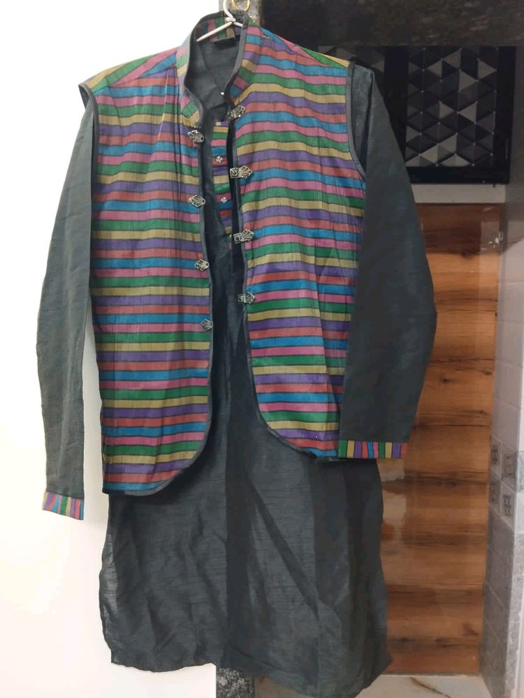 Navratri Special Kurti With Jacket