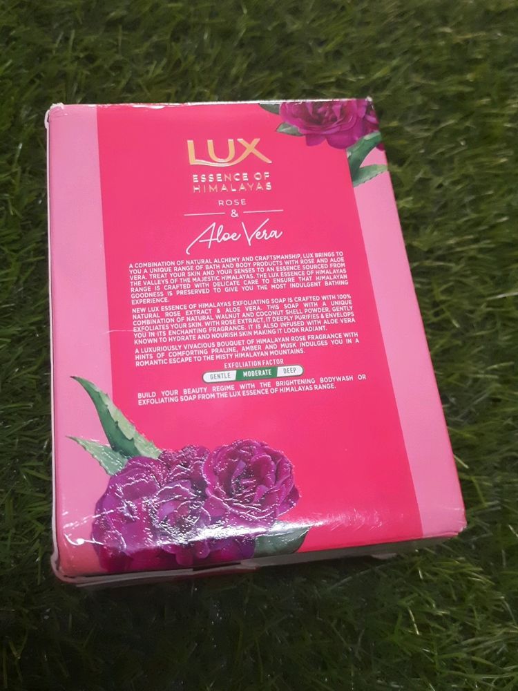 💥 Lux Rose& aloe Vera Soap 125g×5