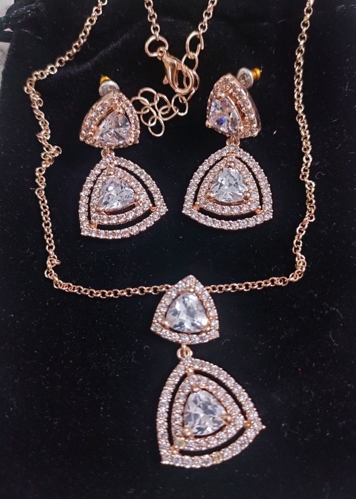 Gold Plated Jewellery Set