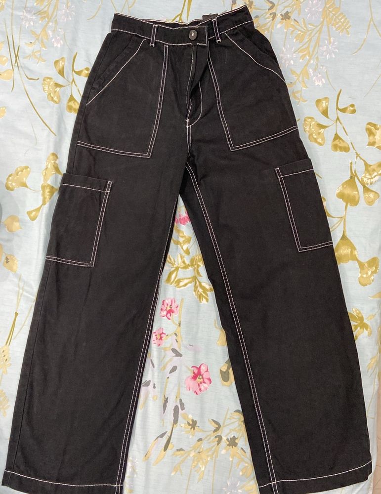 Black ultra high Waist H&M jeans