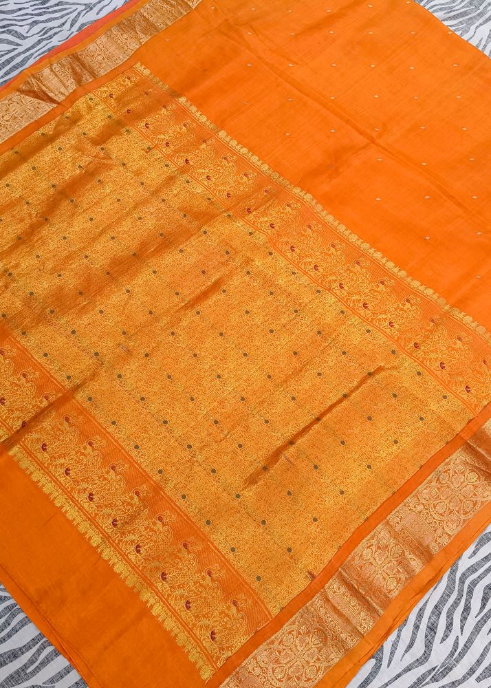 pure Kanchi pattu saree