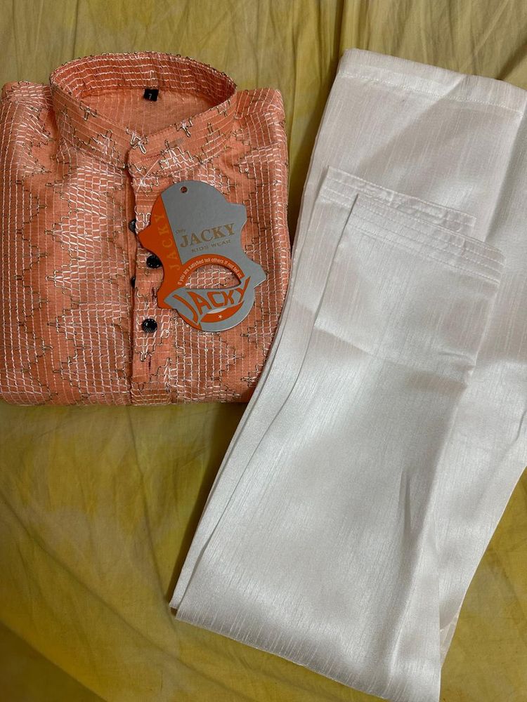 Kurta Pyjama Set For Boys 4-6yrs