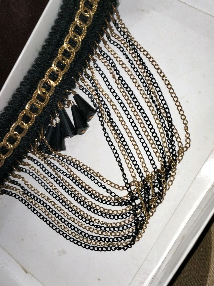 Black & Golden Choker