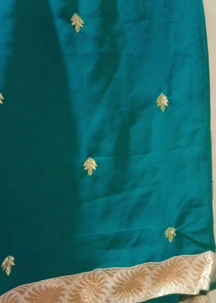 Green Colour Saree