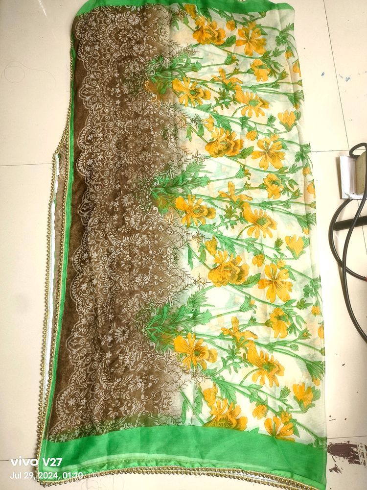 Chiffon Silk Dupatta 08